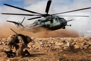 AL 15 Helo Takes Off